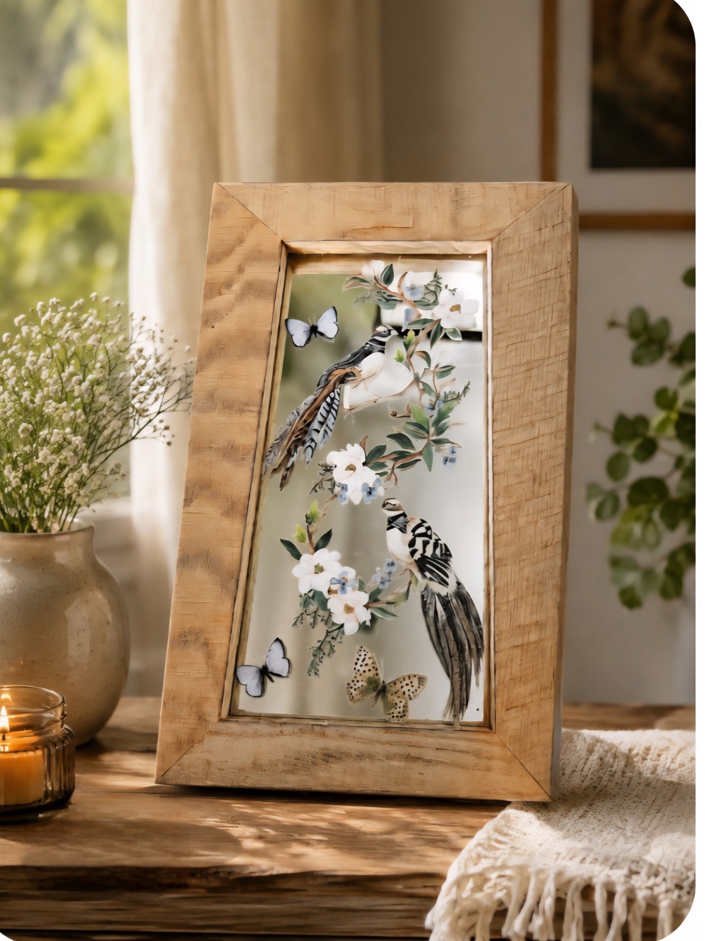 Botanical Decorative MIrror