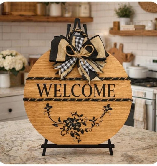 Farmhouse Country Welcome Sign