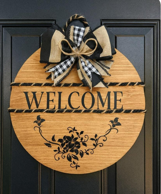 Farmhouse Country Welcome Sign