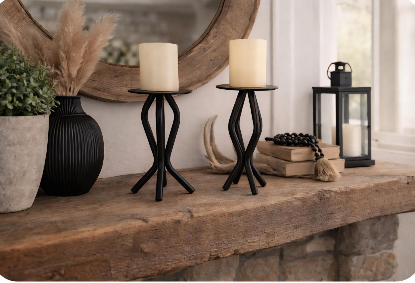 Metal Candle Holders
