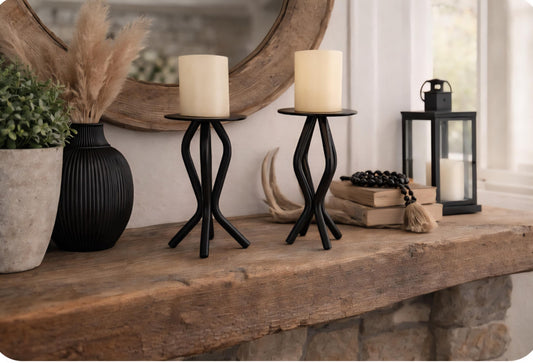 Metal Candle Holders