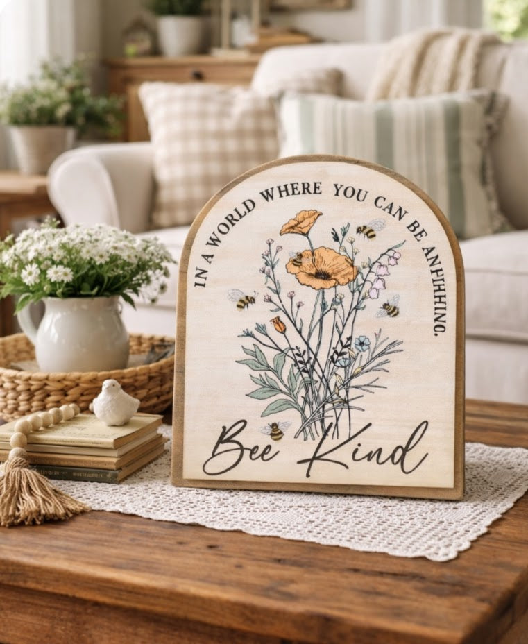Bee Kind Shelf Sitter
