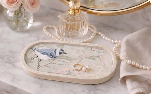 Bluebird Botanical Trinket Tray