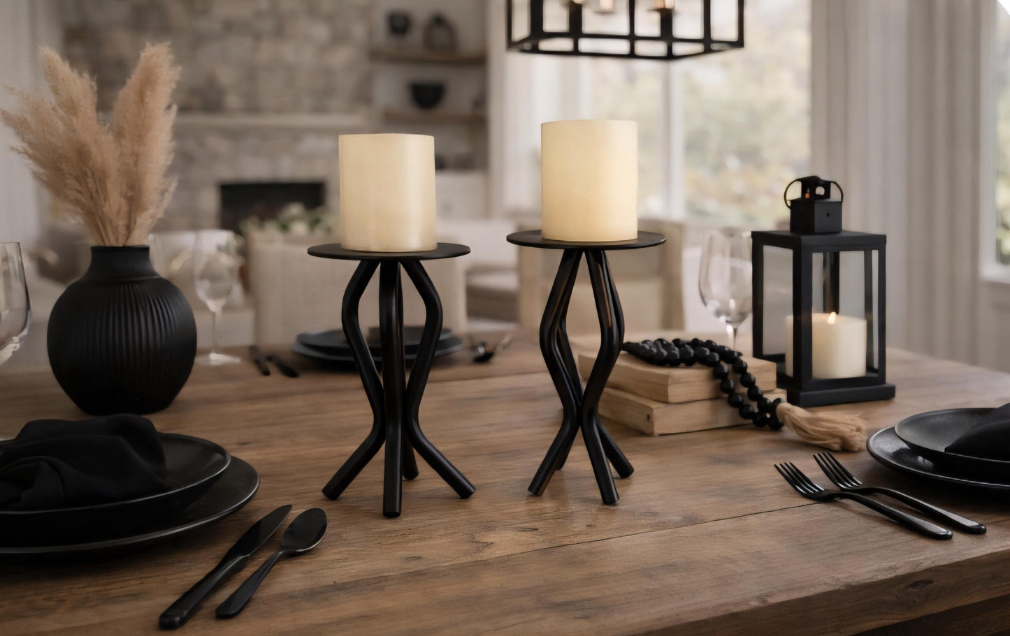 Metal Candle Holders
