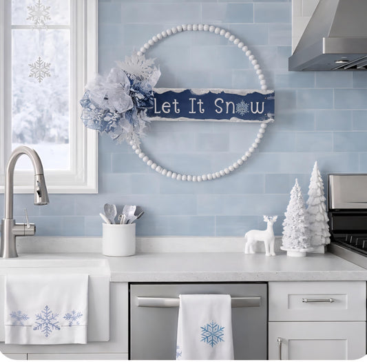 Let It Snow Door /Wall Hanging